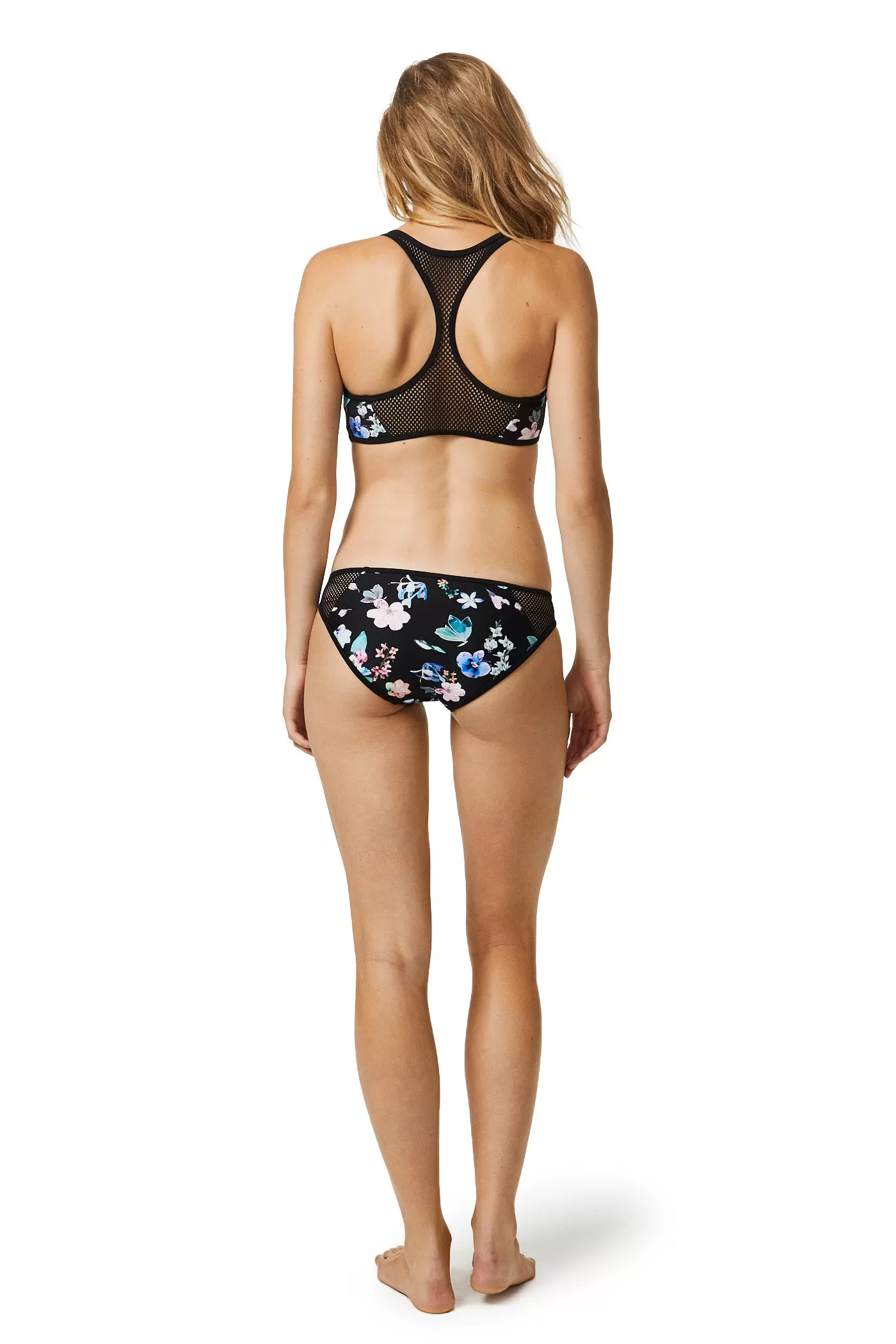 Mesh hipster bikini bottoms