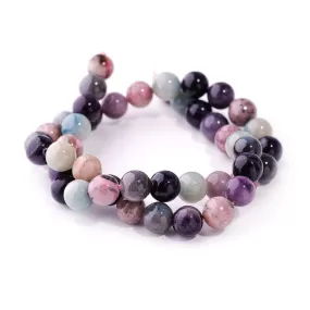 Mixed Sugilite 9mm Round - 15-16 Inch