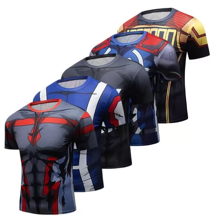 My Hero Academia 'Deku | Plus Ultra' Elite Short Sleeve Rashguard