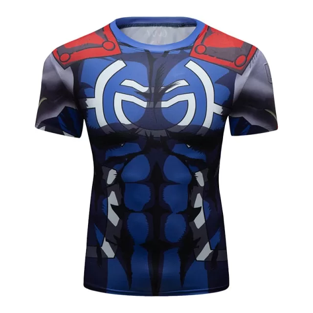 My Hero Academia 'Deku | Plus Ultra' Elite Short Sleeve Rashguard