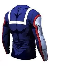 My Hero Academia 'UA Uniform' Long Sleeve Premium Compression RashGuard