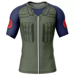 Naruto 'Hatake' Short Sleeve Compression Rashguard