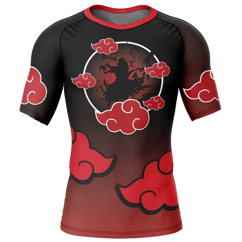 Naruto 'Itachi' Short Sleeve Compression Rashguard