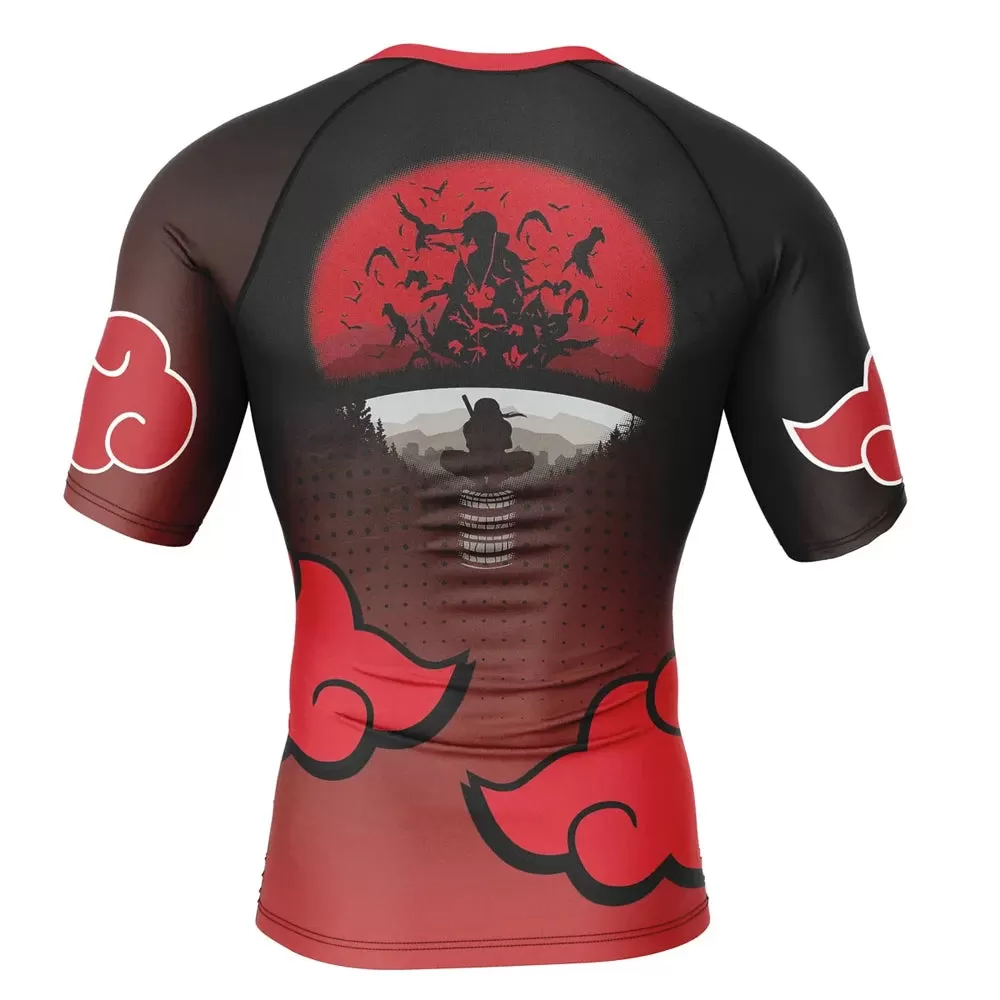 Naruto 'Itachi' Short Sleeve Compression Rashguard