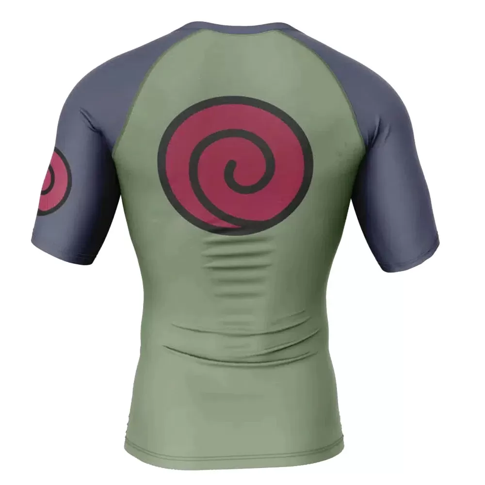 Naruto 'Konohagakure' Short Sleeve Compression Rashguard