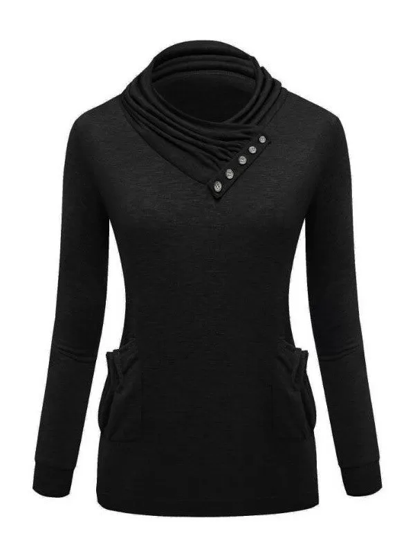 Neck and Neck Button Top