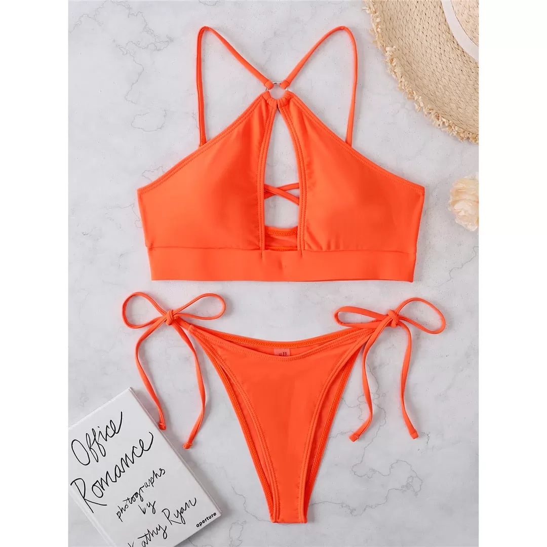 Neckholder-Bikini „Phoenix“ mit Cut-Outs