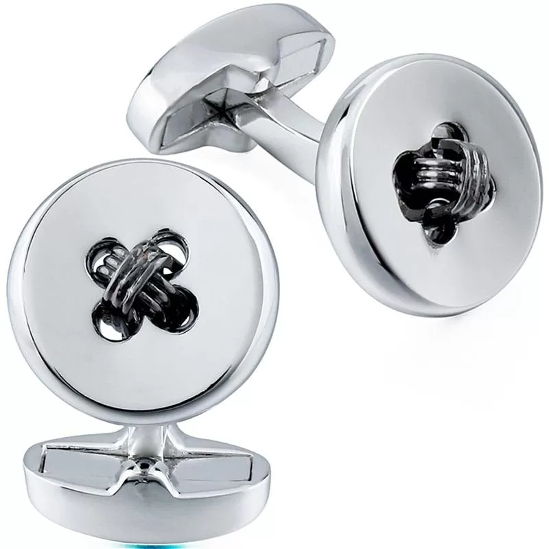 New Fashionable Knots Design Round Cuff Links Men Luxury Gift