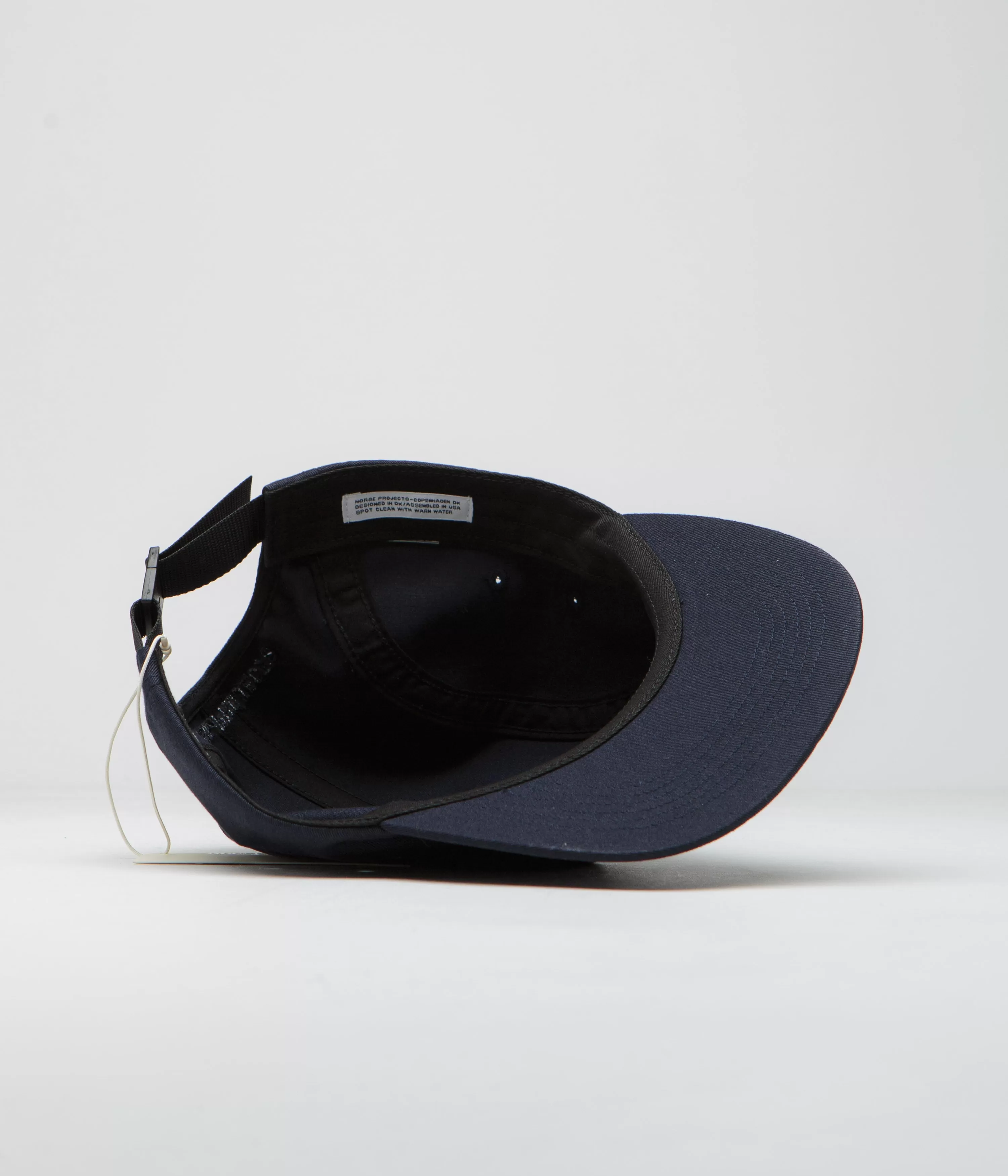 Norse Projects Twill 5 Panel Cap - Dark Navy