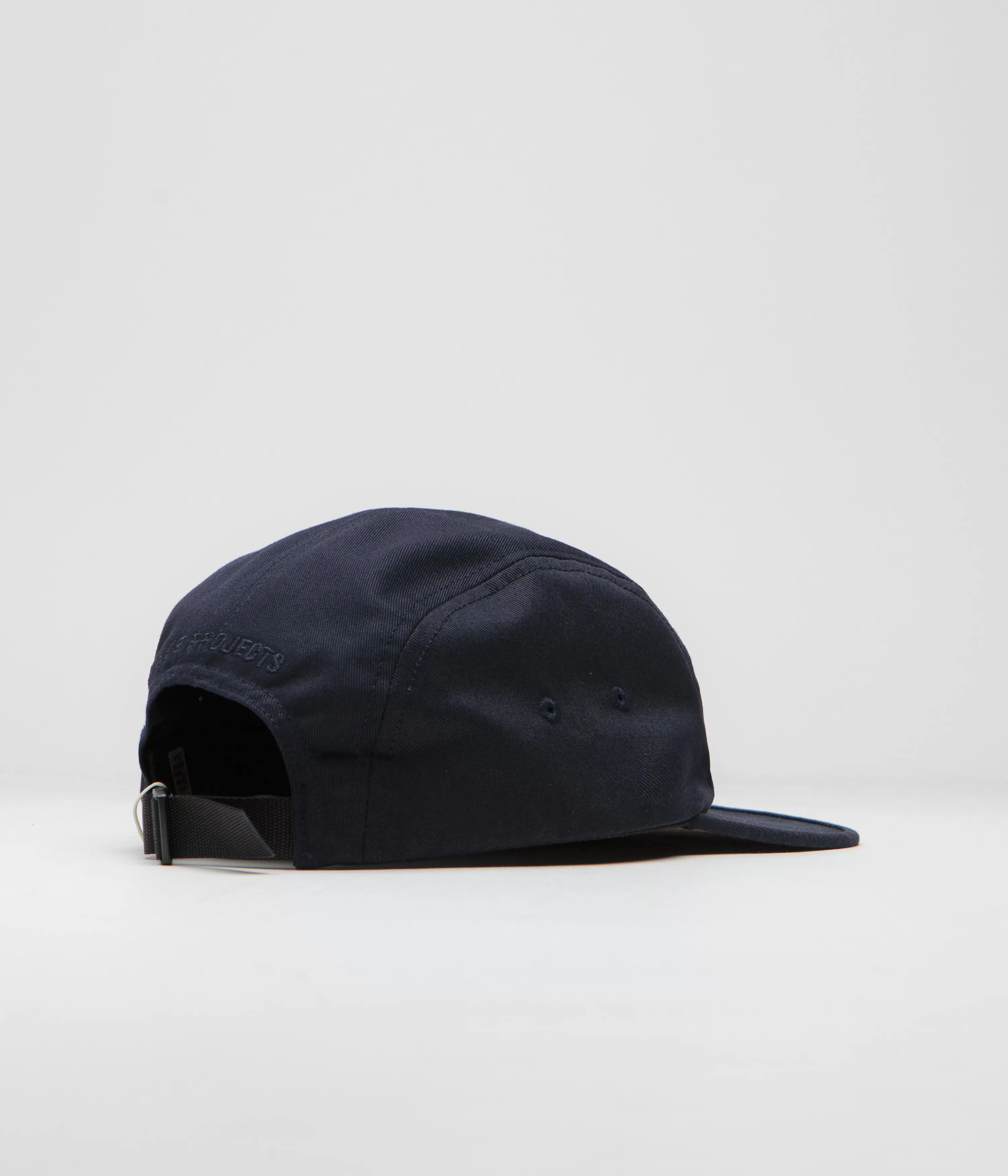 Norse Projects Twill 5 Panel Cap - Dark Navy