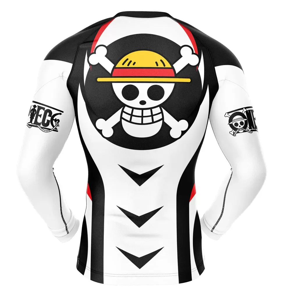 One Piece 'Straw Hat Crew' Long Sleeve Compression Rashguard