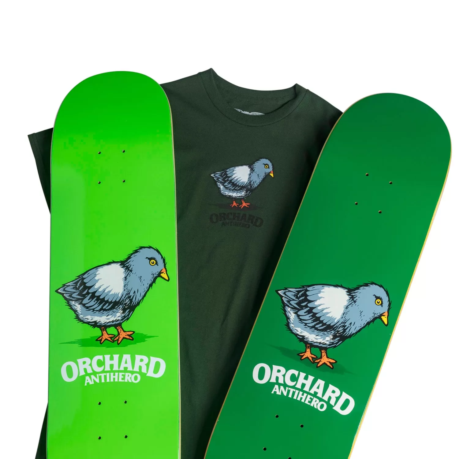 Orchard x Antihero "18" Tee Green