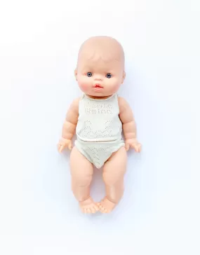 Paola Reina European Baby Boy Doll | Albert - Blue Eyes