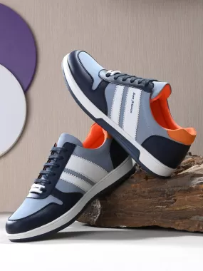 Phoenix Blue Mid-Ankle Sneakers