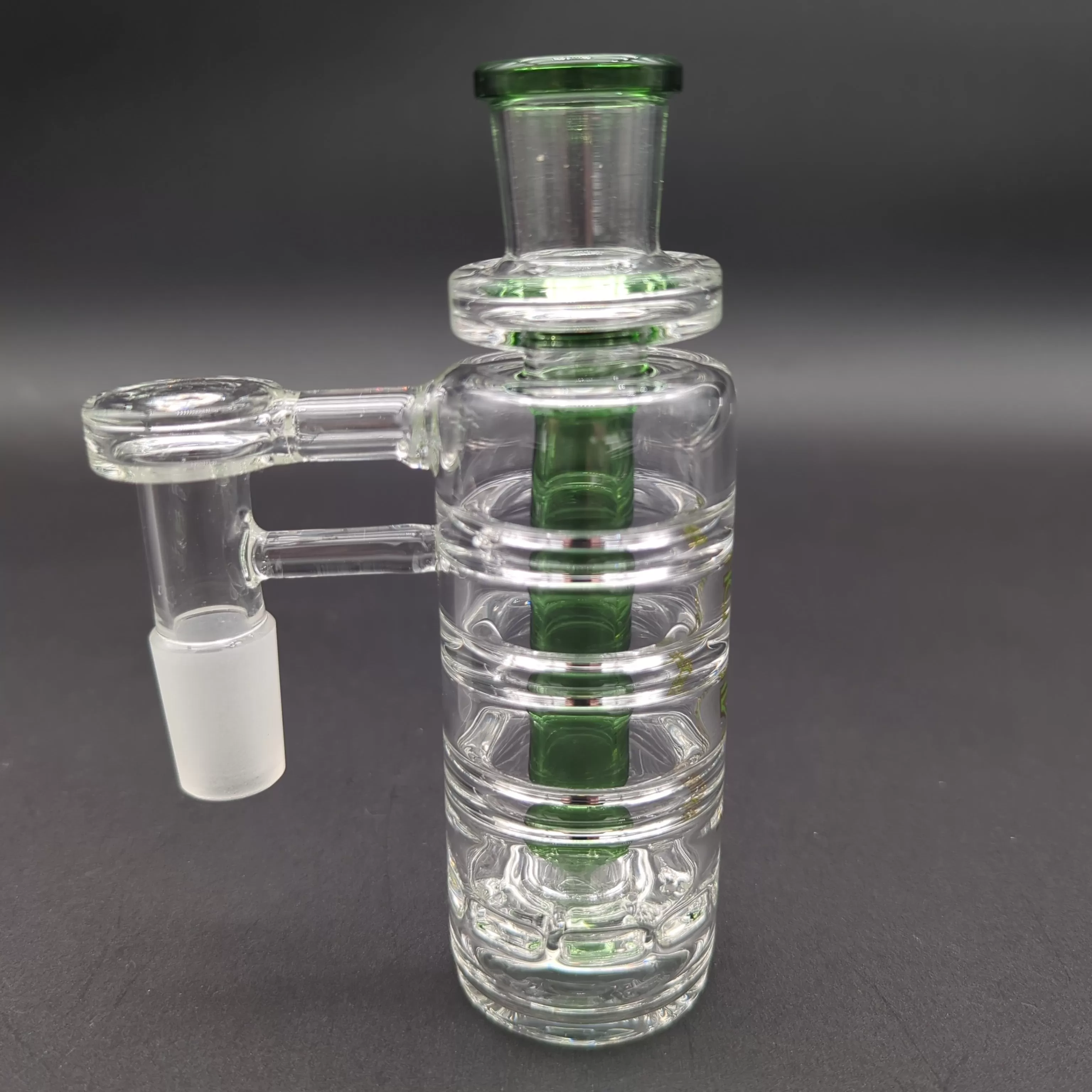 Phoenix Ribbed Ash Catcher with Perc 18mm 90°