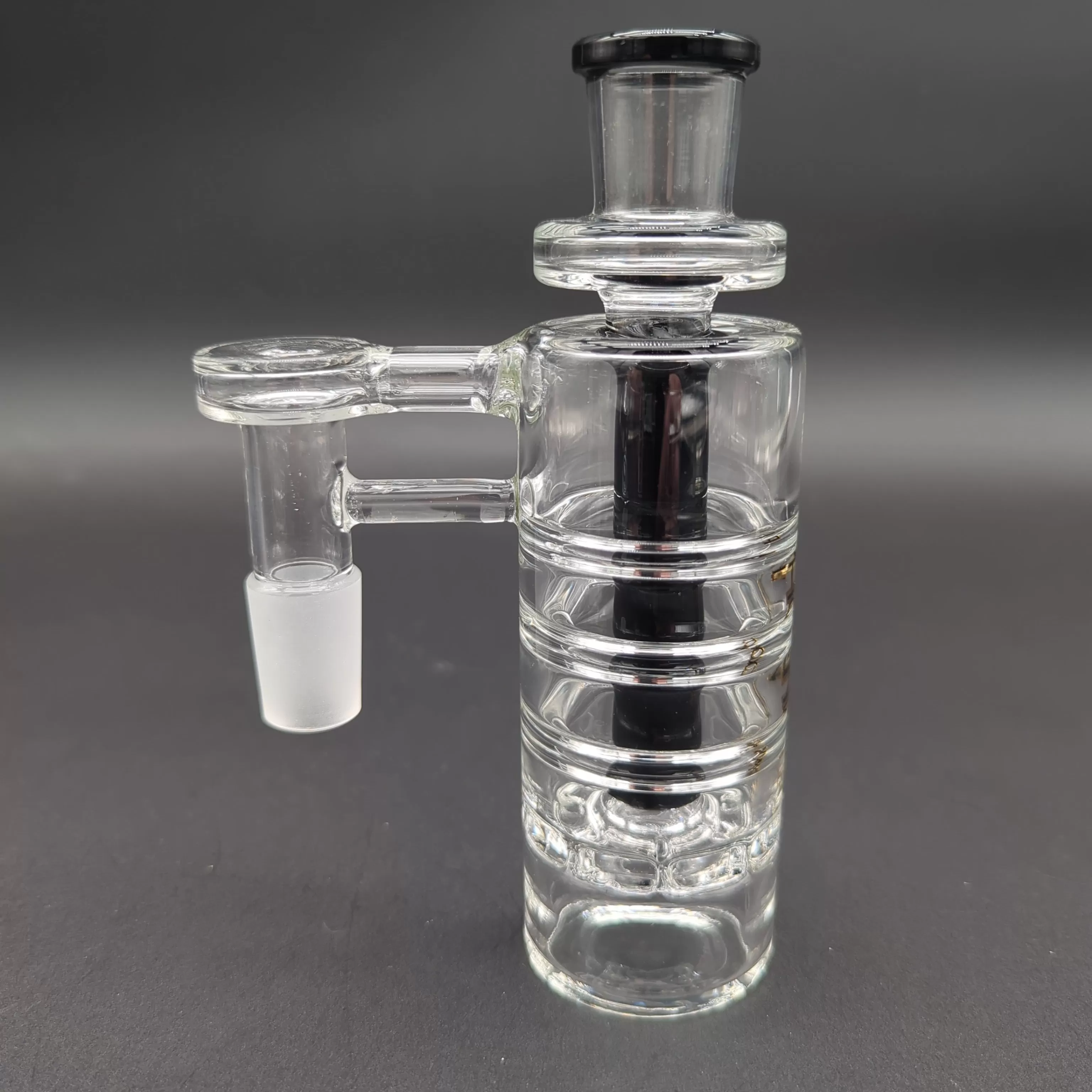 Phoenix Ribbed Ash Catcher with Perc 18mm 90°