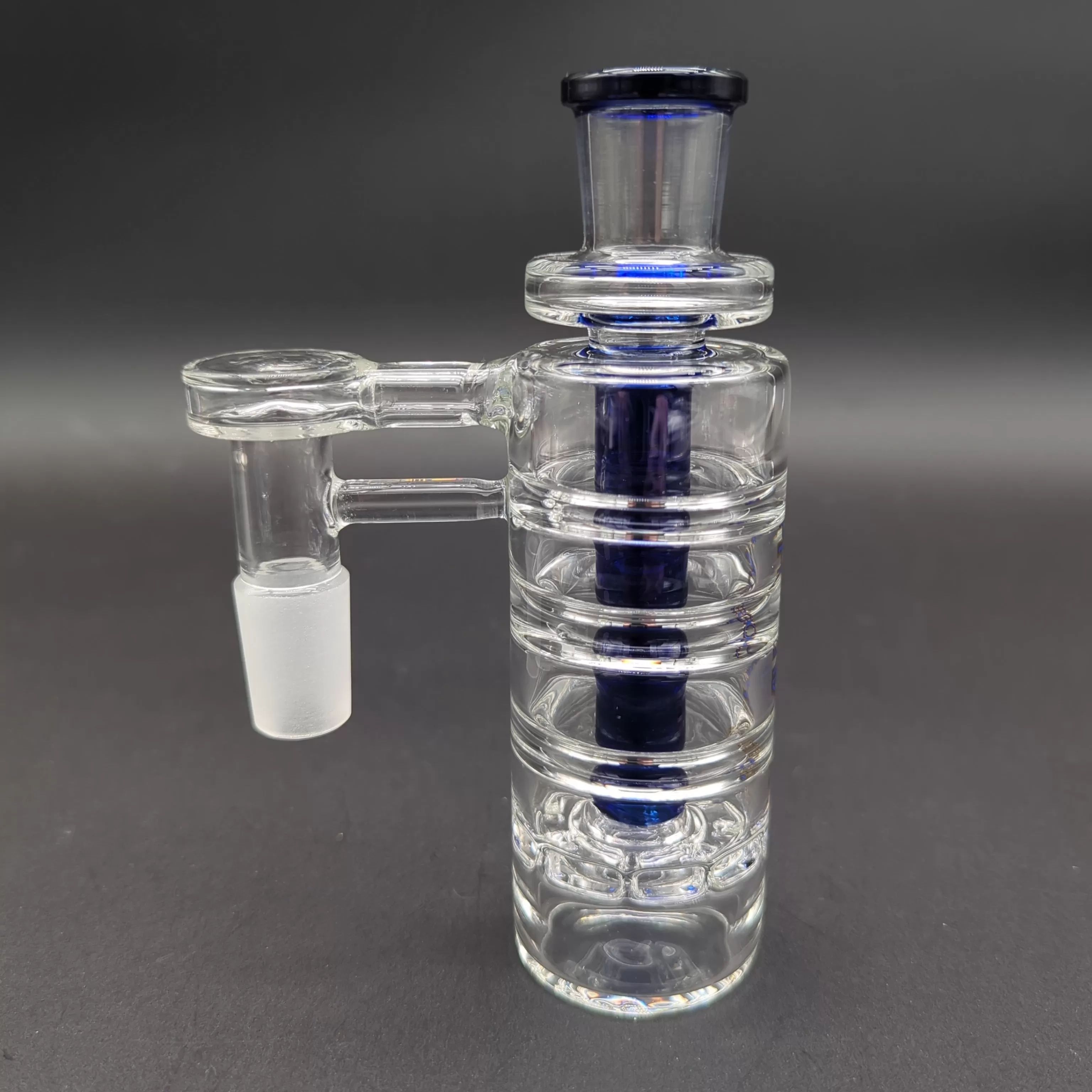 Phoenix Ribbed Ash Catcher with Perc 18mm 90°