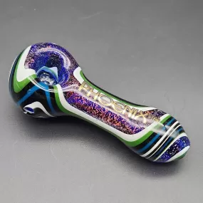 Phoenix Wig Wag Dichro Hand Pipe w/ Screen