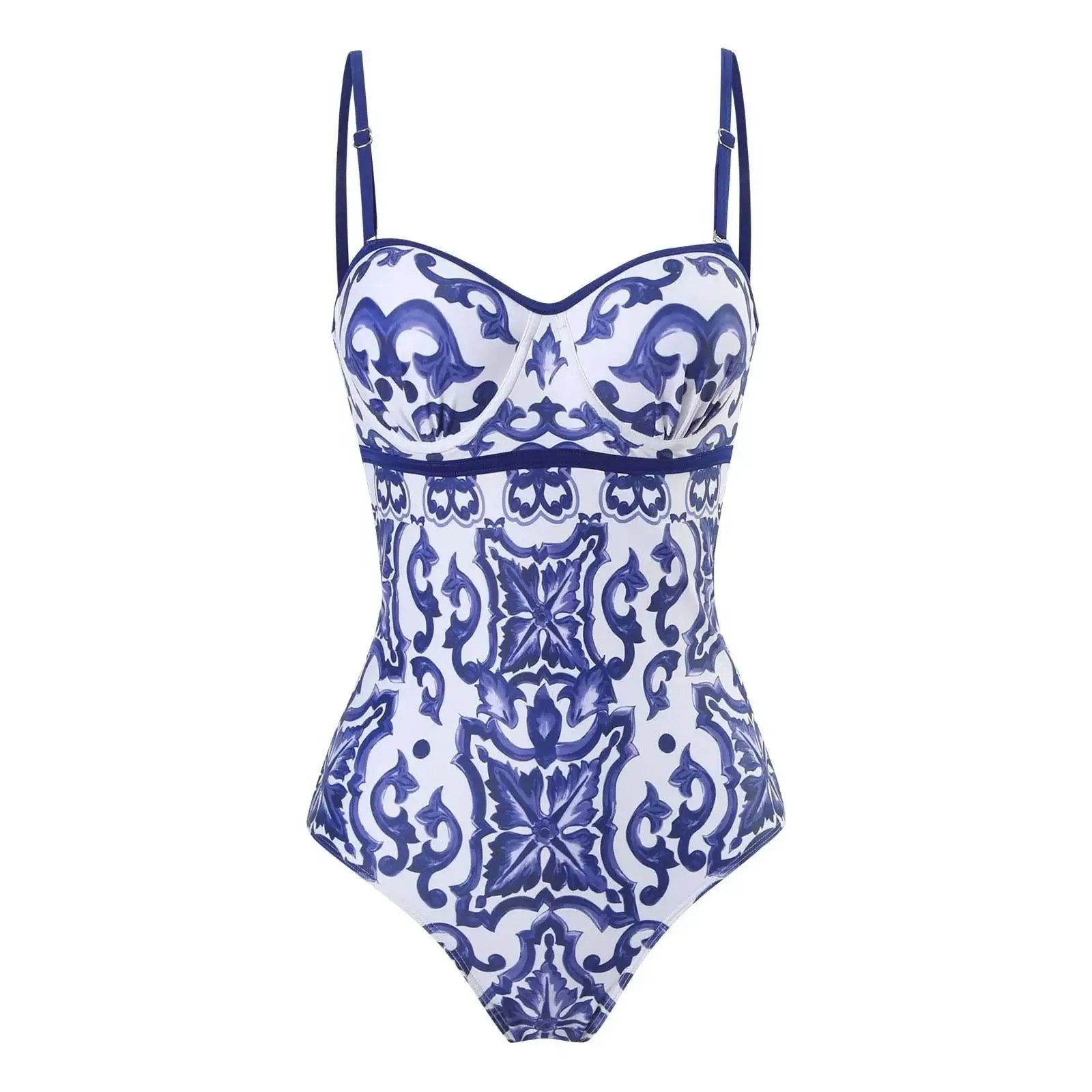 Porcelain One Pc Swimsuit