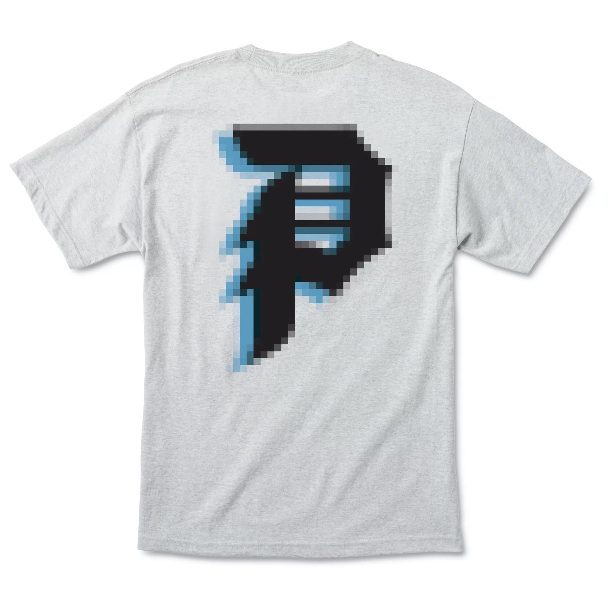 Primitive Dirty P Pixel Tee in Ash Grey