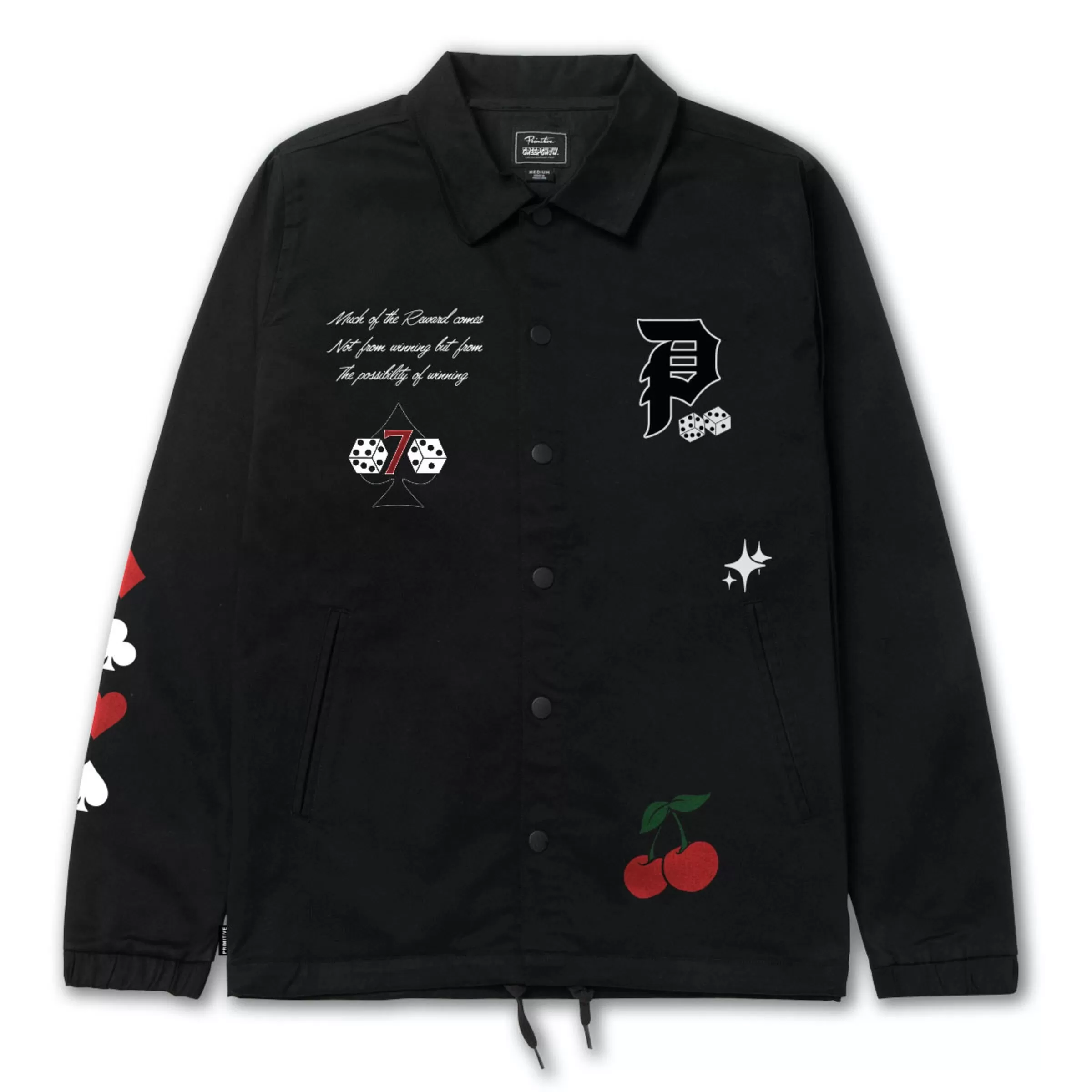 Primitive Royal Coach Jacket - Black