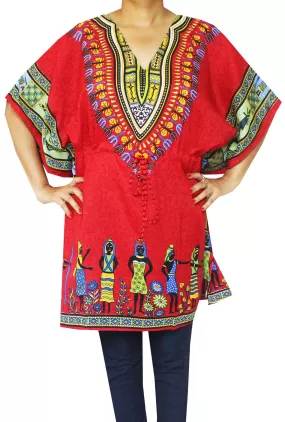 Printed Womens Caftan Maternity Dress