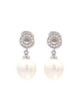 Pure Pearl Drop Earrings