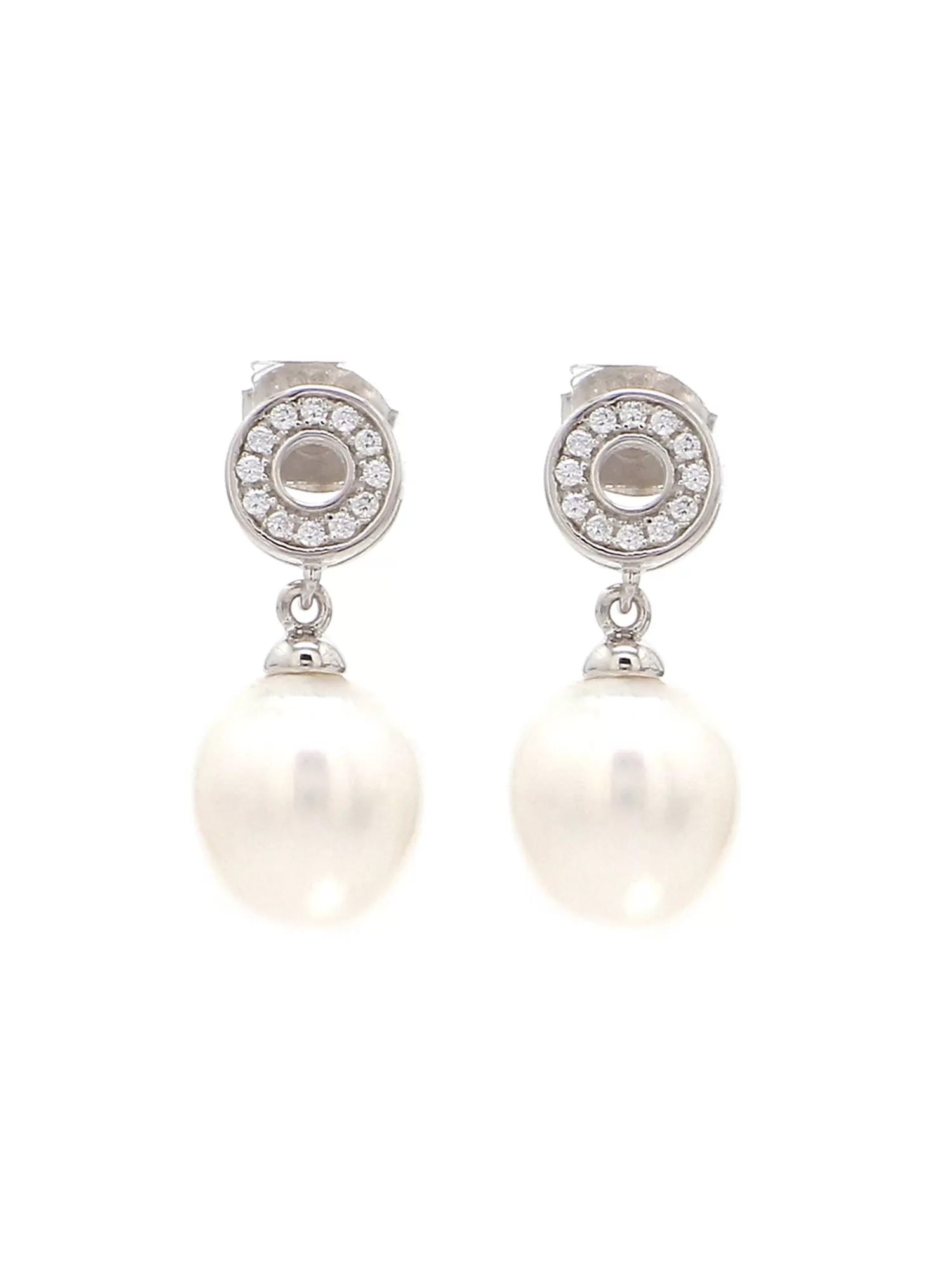 Pure Pearl Drop Earrings