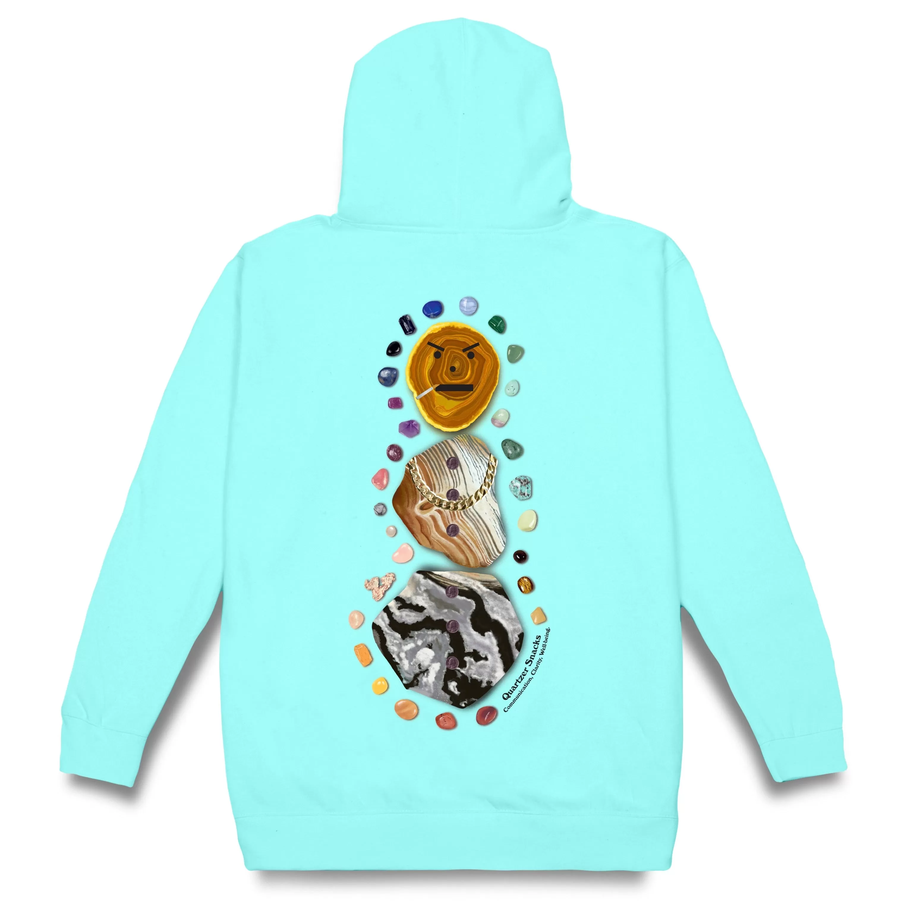 Quarter Snacks Gem Snack Hoody Teal