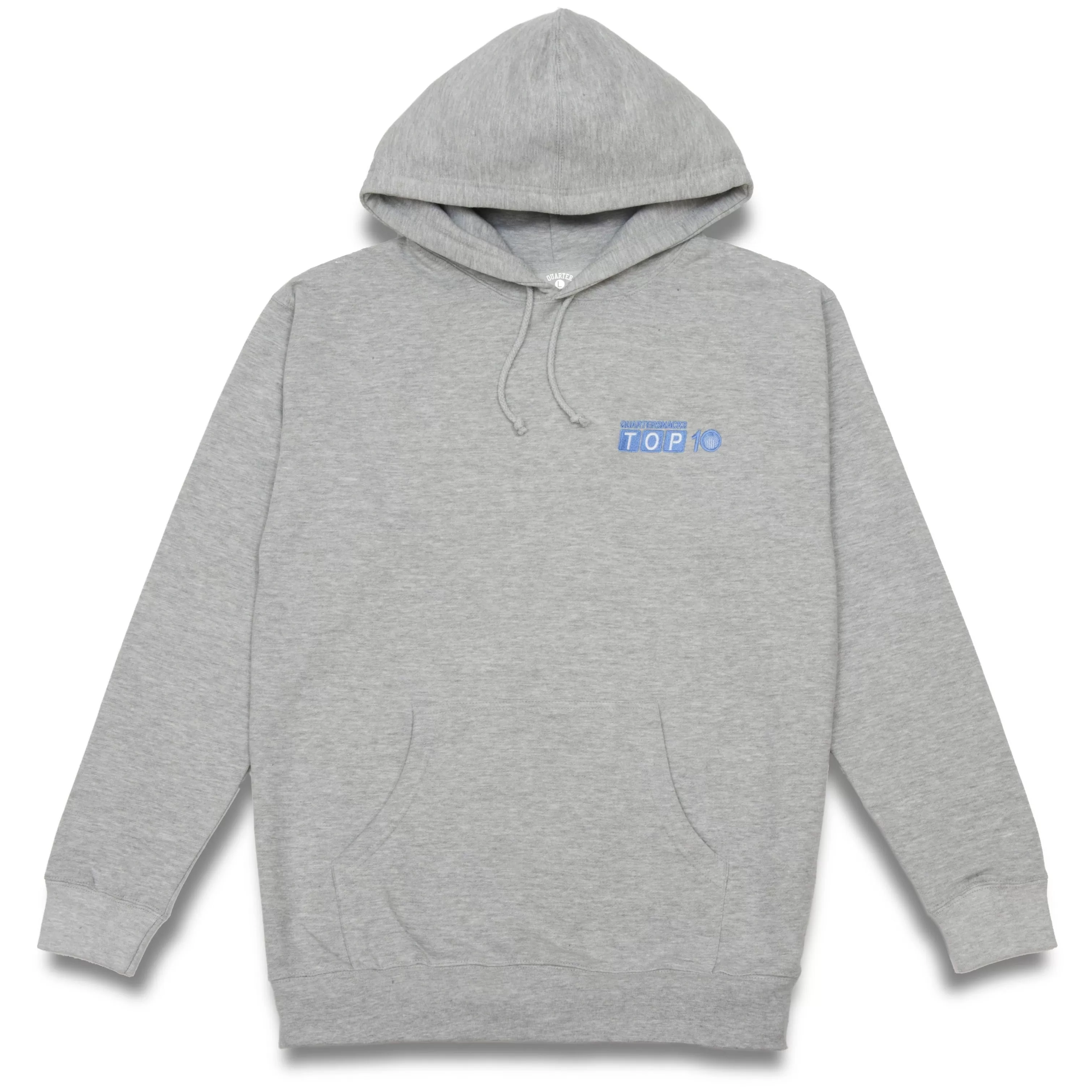 Quarter Snacks Top 10 Hoody Grey