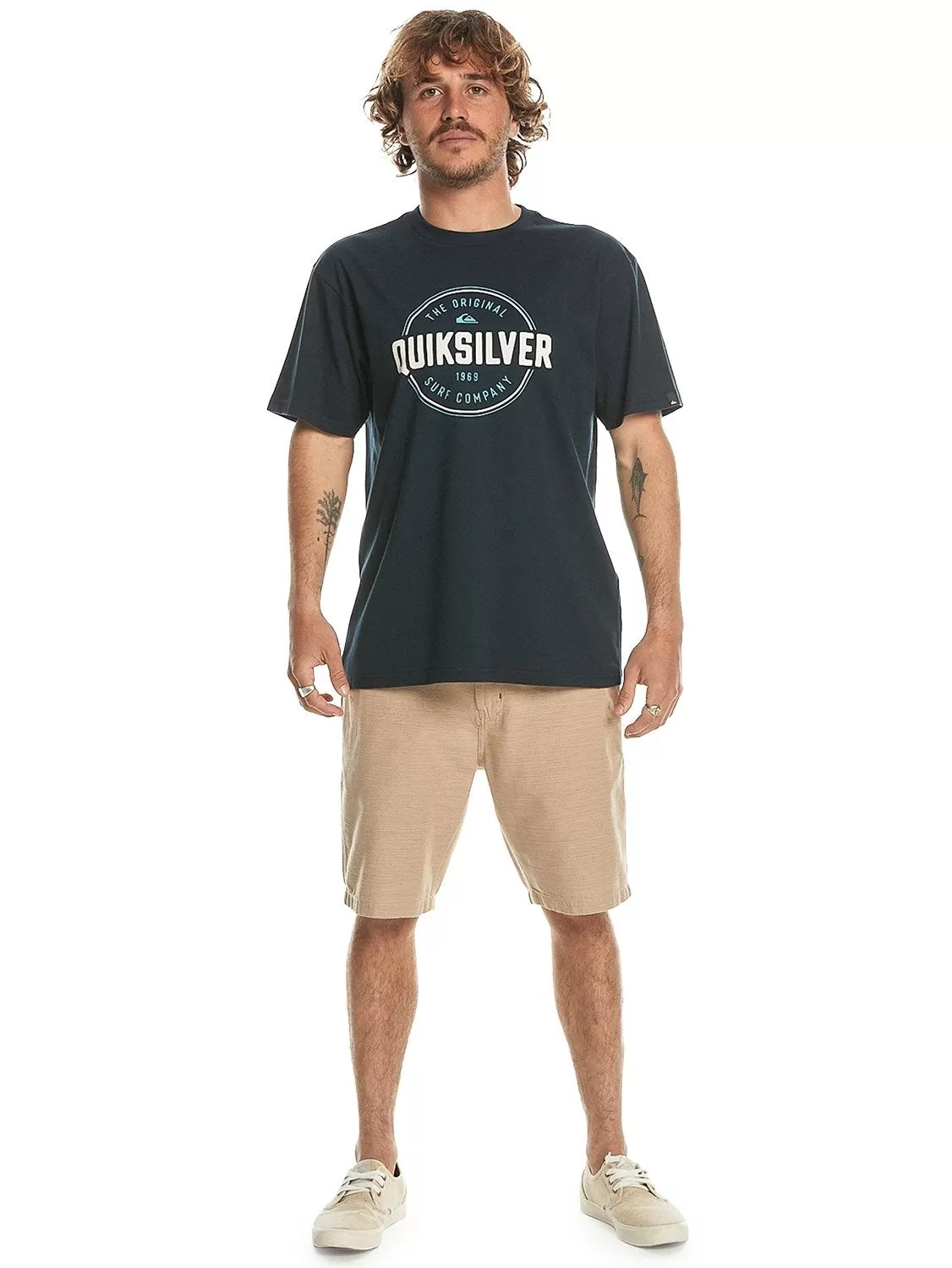 Quiksilver Mens Circle Up T-Shirt