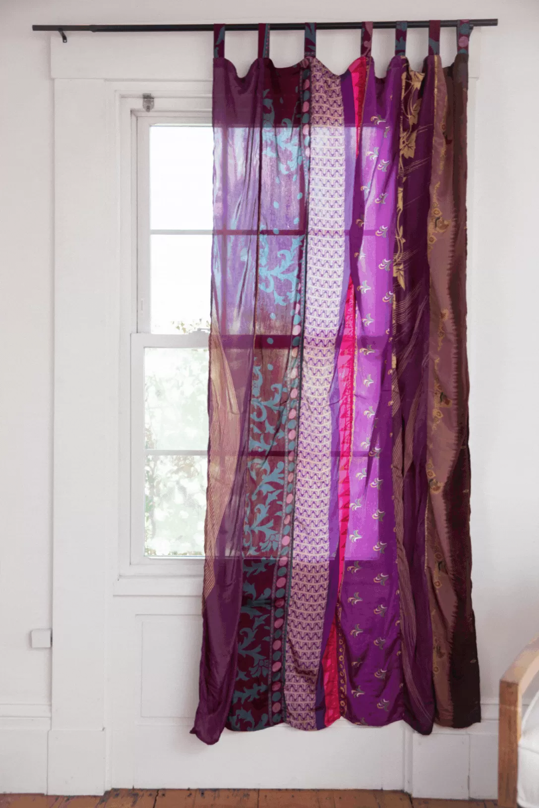 Recycled Silk Panel Curtain