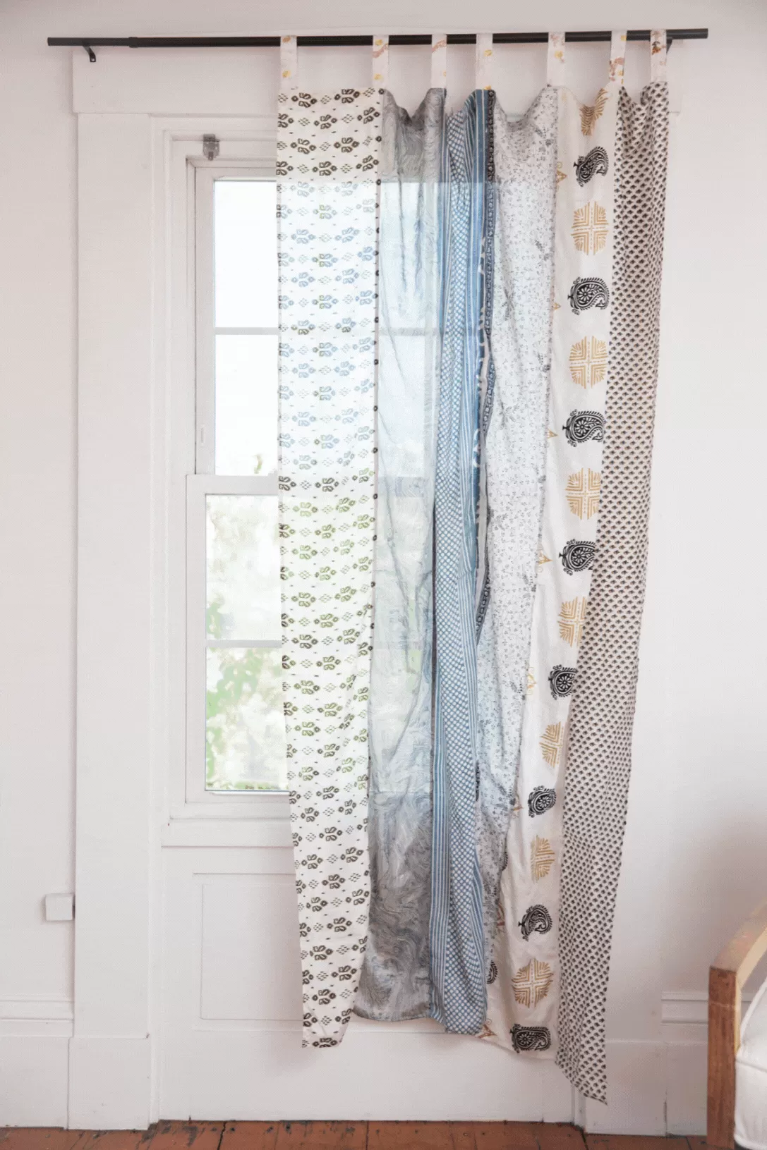 Recycled Silk Panel Curtain