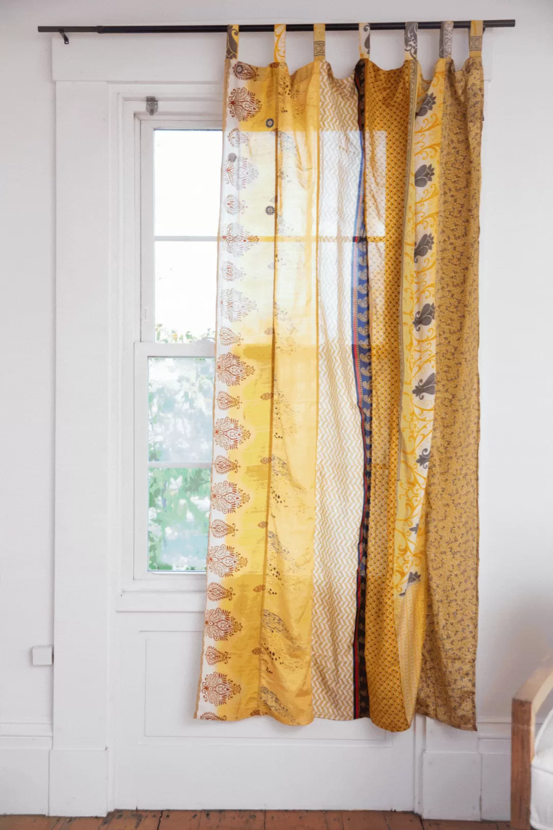 Recycled Silk Panel Curtain