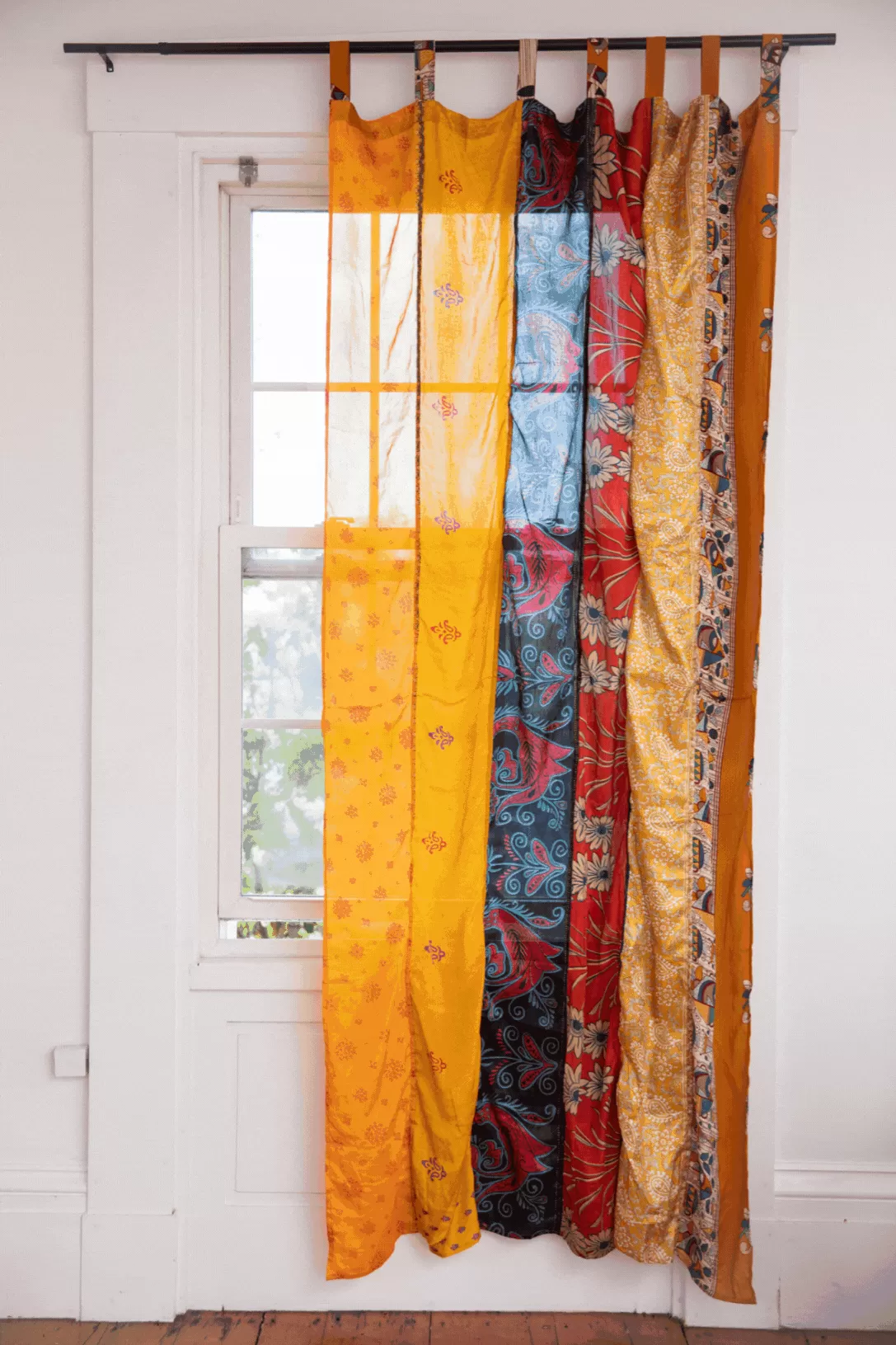 Recycled Silk Panel Curtain