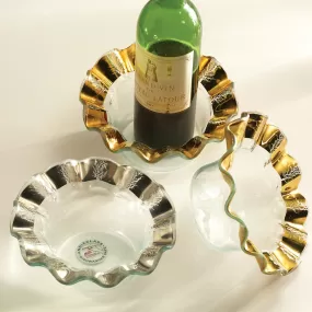 Ruffle Wine Coaster