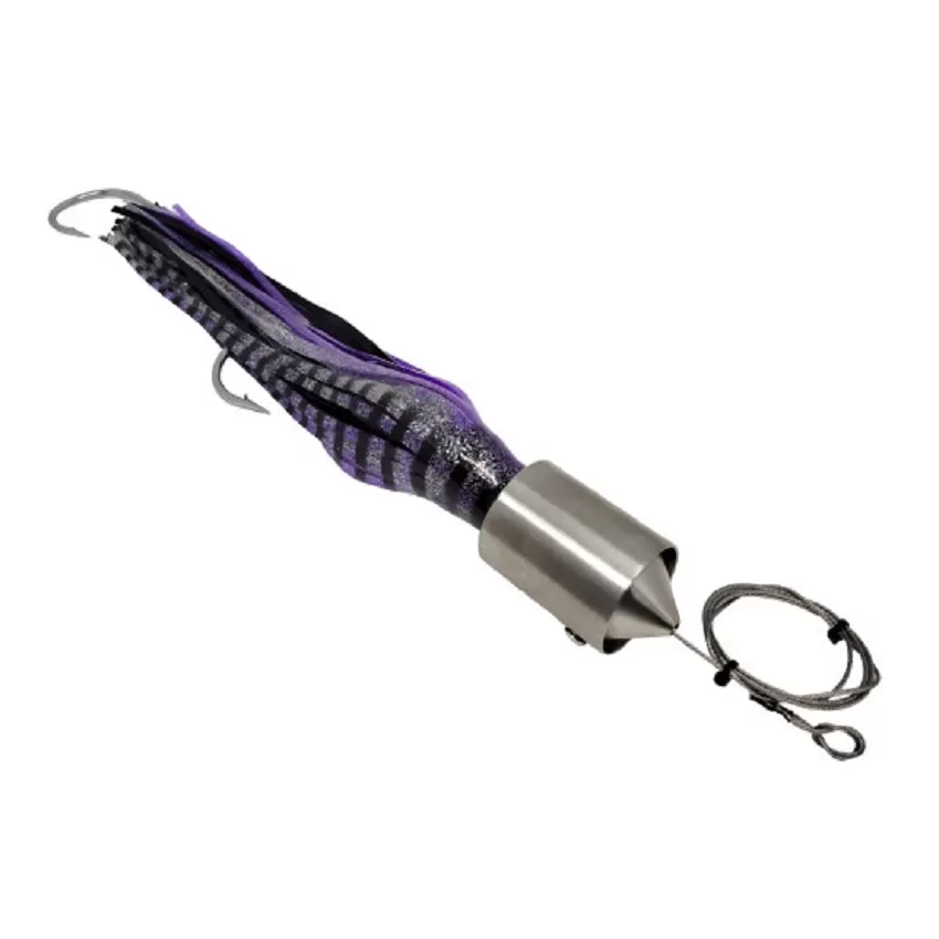 Seaworx Trolling Lure Cowbell Purple/Black