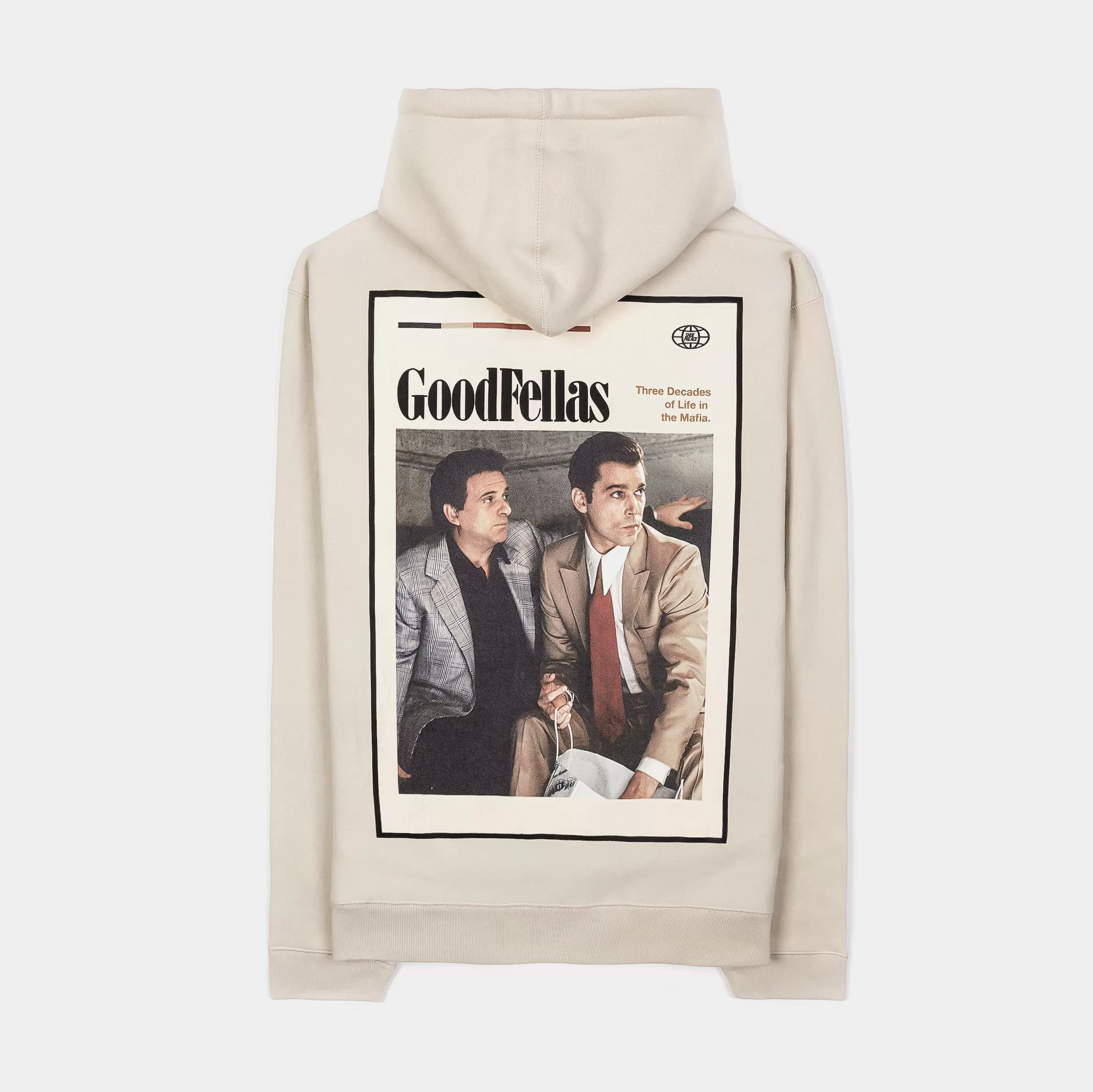 SP x Goodfellas 1990 Pullover Mens Hoodie (Beige/Black)