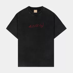 SP x MLK The Mic Mens Short Sleeve Shirt (Black/Red)