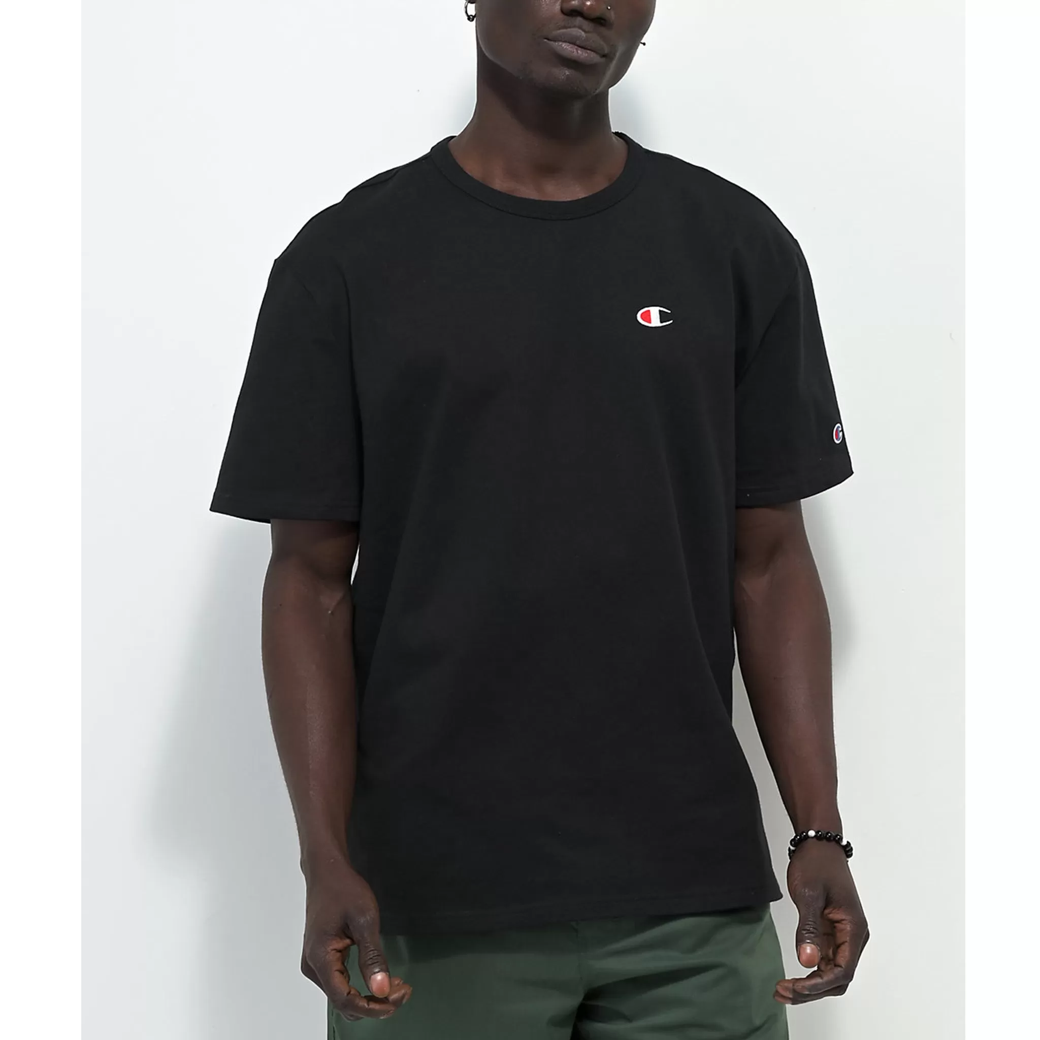 SS Heritage tee - small C (black)