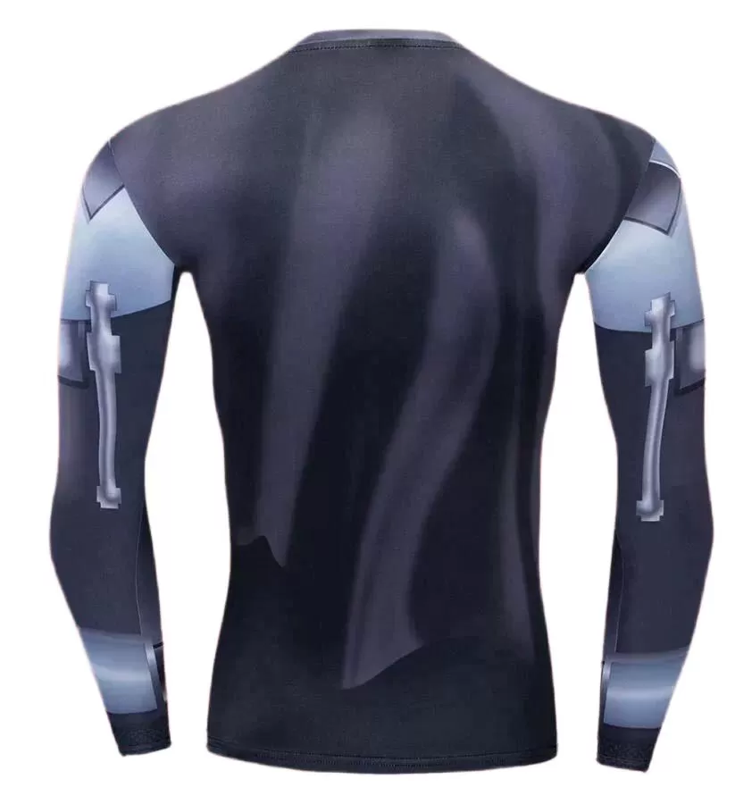 STAR WARS COMPRESSION  DARTH VADER 'COMIC' LONG SLEEVE RASHGUARD