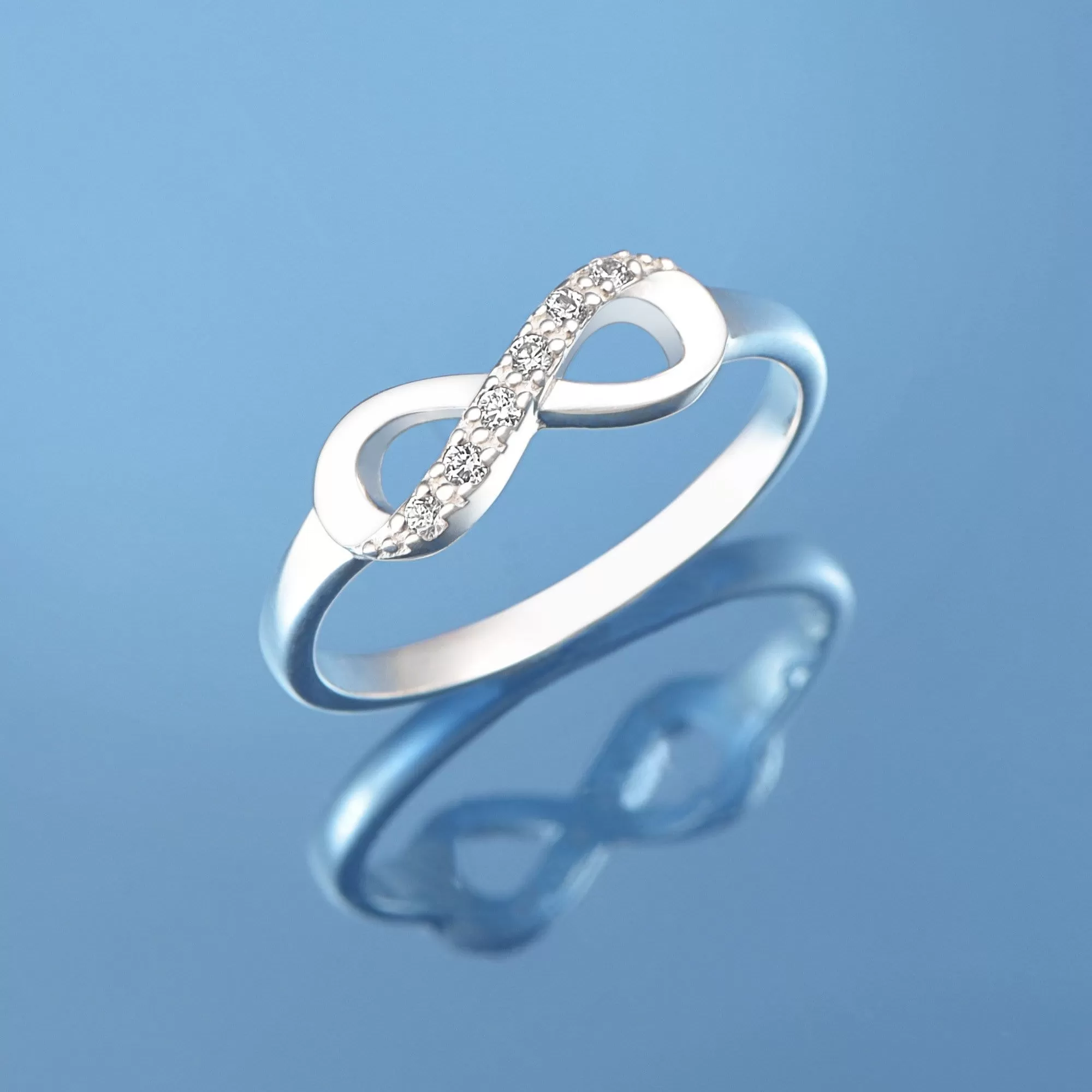 Sterling Silver Infinity Ring