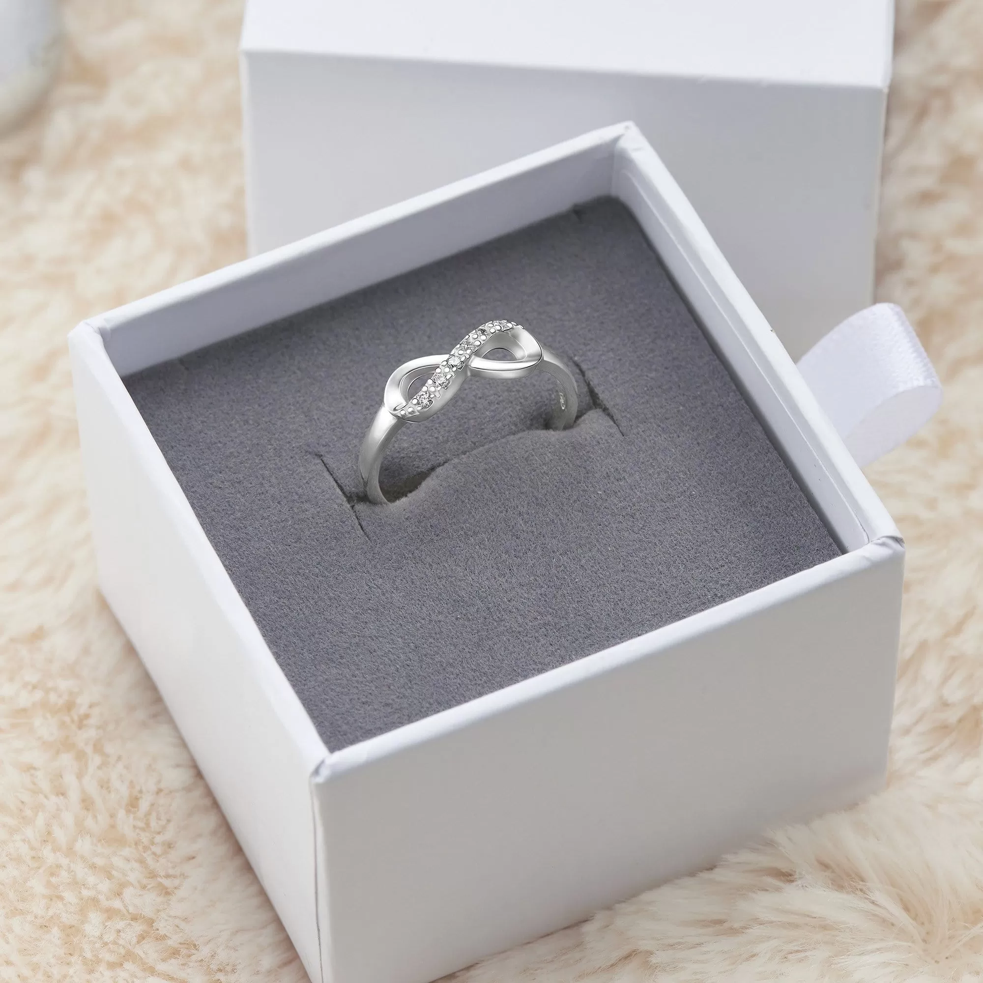 Sterling Silver Infinity Ring