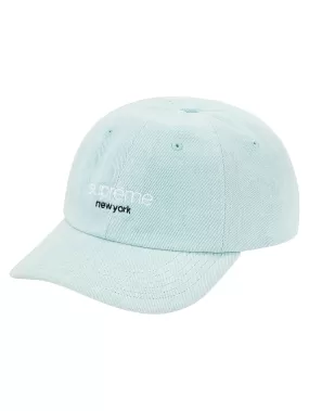 Supreme Classic Logo 6-Panel Cap Light Blue [SS21]