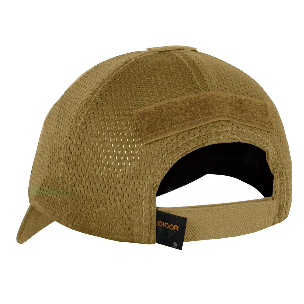 TCM-498 GORRA MESH TACTICA COYOTE MARCA CONDOR