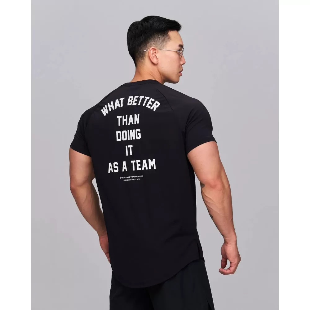 TEAMJOINED TJTC ADAPT PERFORMANCE MUSCLE TEE-BLACK