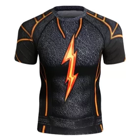 The Flash Compression 'Dark' Elite Short Sleeve Rashguard