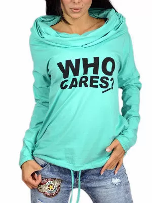 WealFeel Who Cares Hooded Sweatshirt