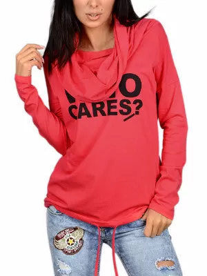 WealFeel Who Cares Hooded Sweatshirt