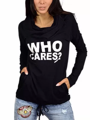 WealFeel Who Cares Hooded Sweatshirt